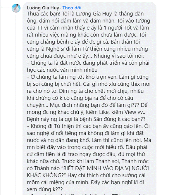 Nam ca sĩ nói khán giả dân trí thấp, tạo nghiệp vì muốn bảo vệ Thủy Tiên-3