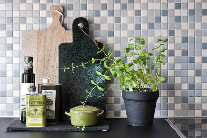 Ngôi nhà chơi màu bằng sự tươi mát của sắc xanh lá cây trong trang trí, chỉ nhìn thoáng qua đã thấy đẹp trong từng centimet-9