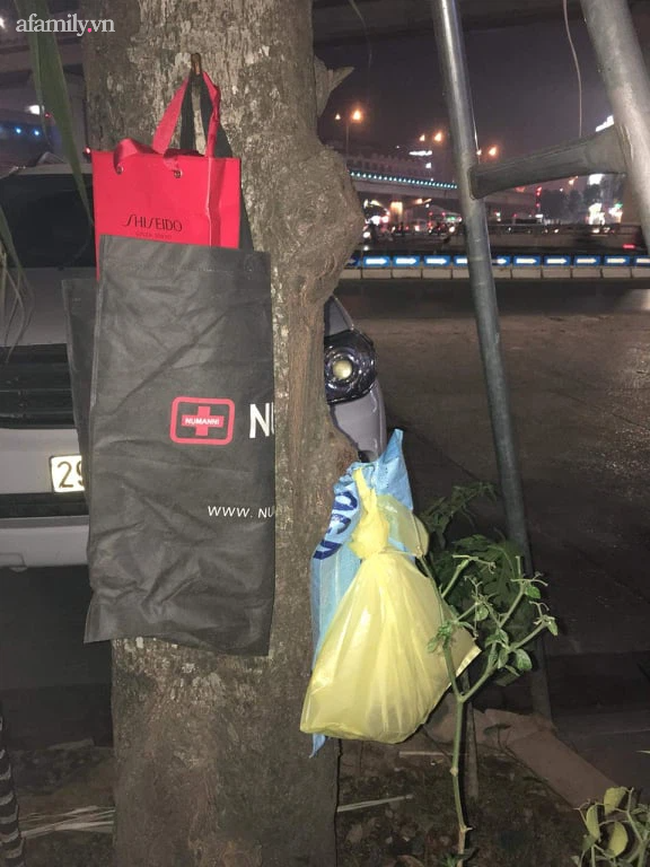 Bí ẩn túi đựng xác thai nhi, xin đừng lấy treo ở gốc cây ven đường-1