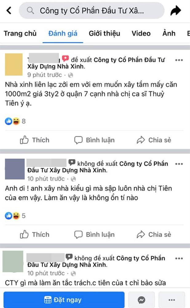 Công ty xây biệt thự 1.000m2 cho Thủy Tiên nhận bão bình luận cay đắng sau khi bị tố làm sập tường nên phải xây lại-3