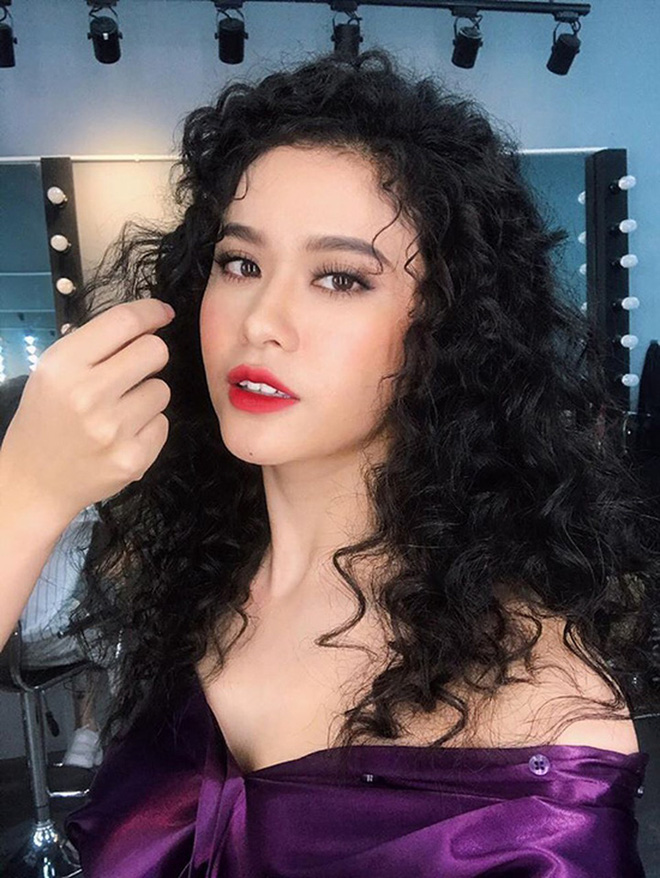 Để tóc xù mì đẹp nhất Vbiz chắc chắn là Khánh Linh!-3