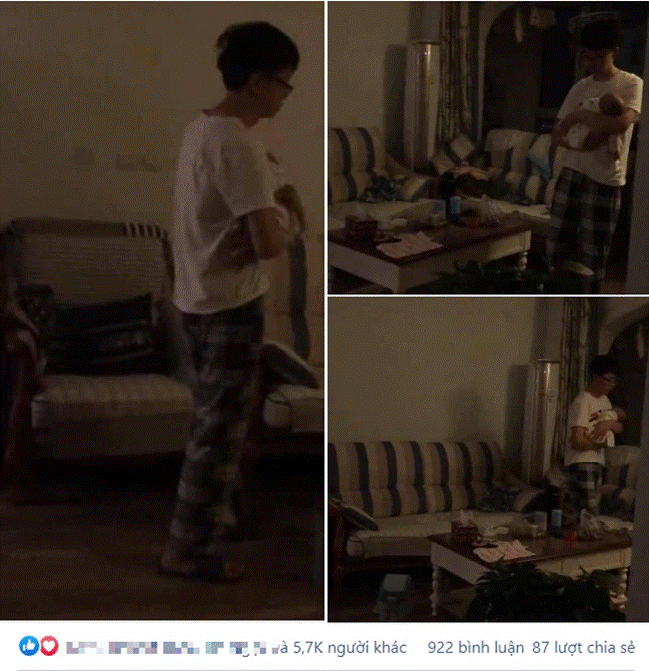 Nửa đêm vợ giật mình tỉnh dậy thấy chồng ngoài phòng khách cùng hành động lén lút, nghe hai câu hỏi của anh mà cô vỡ òa-1