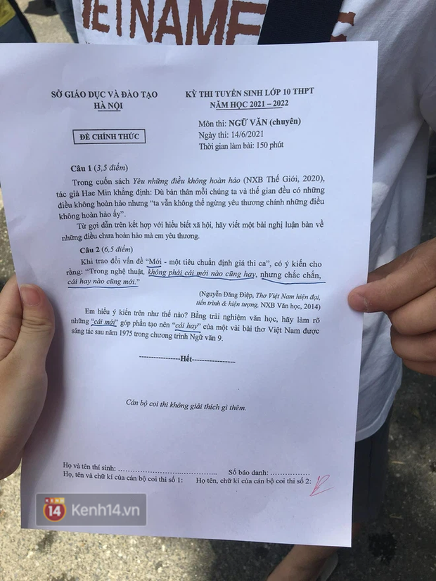 8.000 thí sinh thi vào các trường chuyên hot nhất Hà Nội: Đề siêu hay và khó-11