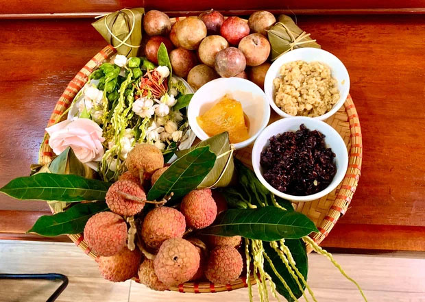Dân mạng nô nức khoe mâm cỗ Tết Đoan Ngọ, còn nhà bạn đã giết sâu bọ chưa?-5