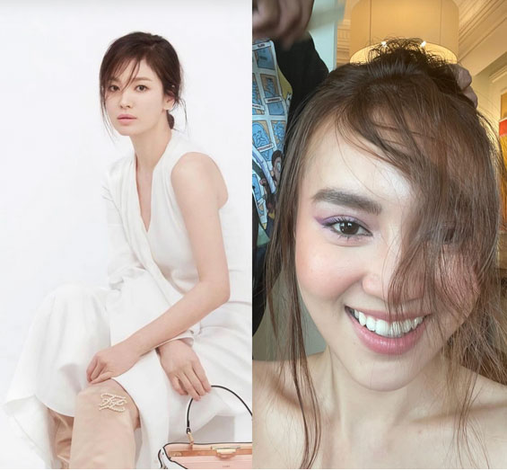 Lan Ngọc nhận cái kết đắng khi bắt chước Song Hye Kyo diện kiểu tóc lả lơi đánh tụt điểm visual-1