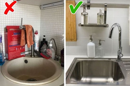 Áp dụng 8 mẹo này, căn bếp nhà bạn trở nên lung linh chẳng thua kém gì hình ảnh trên tạp chí