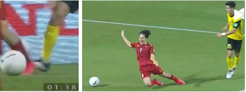 Văn Toàn in khoảnh khắc vấp ngã của mình ở trận đấu với Malaysia lên áo rồi mang đi bán, đúng là cầu thủ nhưng vẫn phải tranh thủ thì mới giàu!?-2