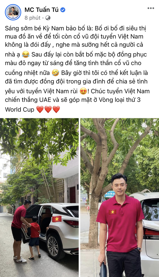 Sao Vbiz hừng hực trước giờ G tuyển Việt Nam gặp UAE: Tiểu Vy và dàn Hậu có màn dự đoán gây sốt, 1 mỹ nam hứa làm điều ý nghĩa!-12