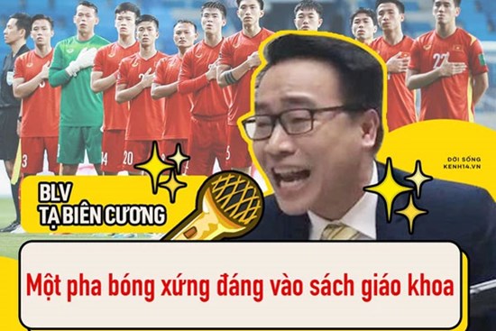 Anh Biên Cương chốt lại: Việt Nam có một pha làm bàn thắng như “thêu hoa dệt gấm, xứng đáng vào sách giáo khoa”