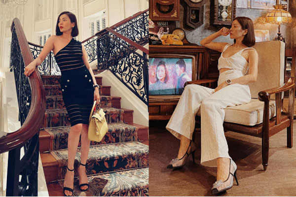 Bức ảnh toát ra mùi giàu có của Lệ Quyên: Trước mặt là xế hộp sang xịn, nhìn đến ngôi biệt thự phía sau còn choáng hơn!-10