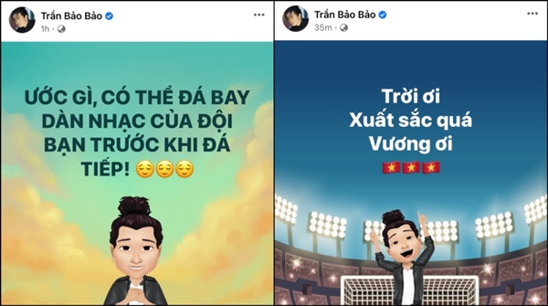 Sao Việt lên tút sau trận Việt Nam - UAE: Á hậu Thúy Vân phán không công bằng, Phan Mạnh Quỳnh bóc phốt quả nhạc lạ của đội bạn-6