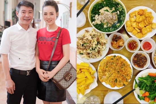 Bà xã kém 15 tuổi của NSND Công Lý đảm đang hết mực, cơm ngon canh ngọt bảo sao chồng chỉ thích ăn ở nhà