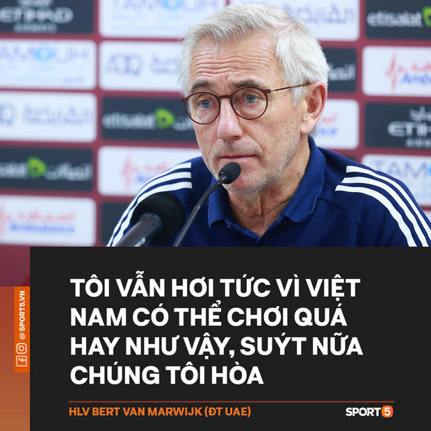 HLV tuyển UAE: Tôi hơi tức vì Việt Nam chơi quá hay, suýt nữa chúng tôi bị cầm hòa-1