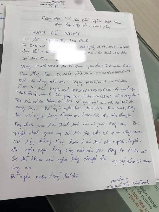 Dùng chiêu chuyển nhầm 45 triệu, tên thu nợ nhắn tin doạ nạt, ai ngờ gặp phải chị đại cao tay-4