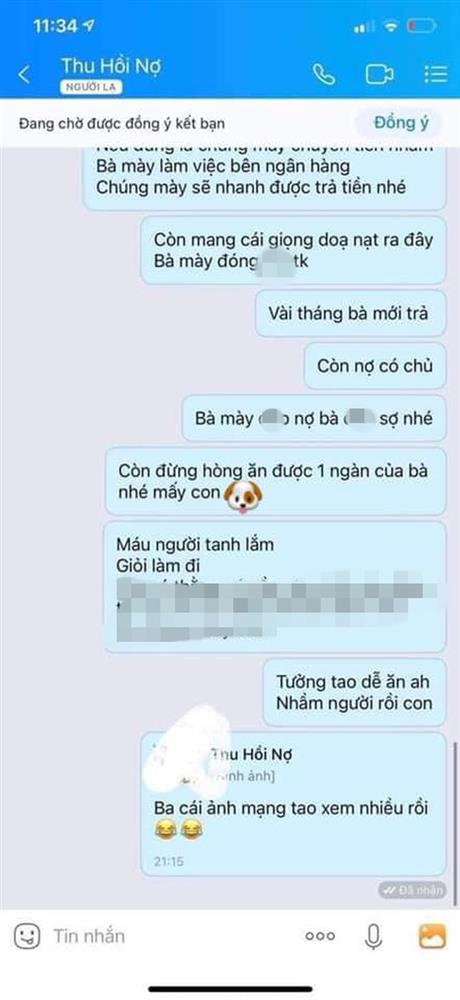 Dùng chiêu chuyển nhầm 45 triệu, tên thu nợ nhắn tin doạ nạt, ai ngờ gặp phải chị đại cao tay-7