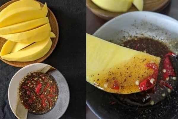 Khi xào miến, chỉ chần qua và xào là chưa đúng, thêm một bước nữa, miến sẽ bớt vón cục và rất thơm ngon-5