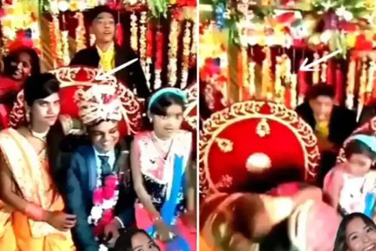 Chị gái cô dâu lao vào cưỡng hôn đắm đuối chú rể trước toàn bộ quan khách, sốc hơn nữa là thái độ của cô dâu ngồi ngay cạnh