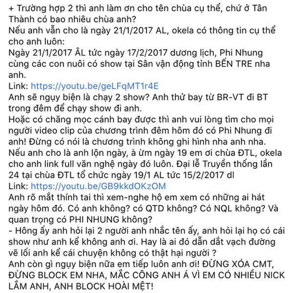 Lưu Chấn Long cuối cùng đã tung bằng chứng xác thực vụ Phi Nhung hét giá cát-xê cắt cổ, thách nữ ca sĩ khởi kiện-4