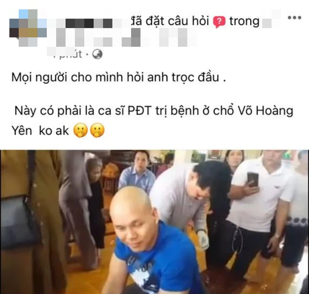 Rộ ảnh nghi vấn Phan Đình Tùng đang được thần y Võ Hoàng Yên chữa thoát vị đĩa đệm, còn khen rối rít trên Facebook?-1