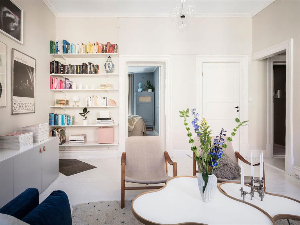 Căn hộ sáng sủa, hiện đại nhưng không kém phần trẻ trung, lối thiết kế khéo léo làm tươi mới bất cứ không gian nào-4