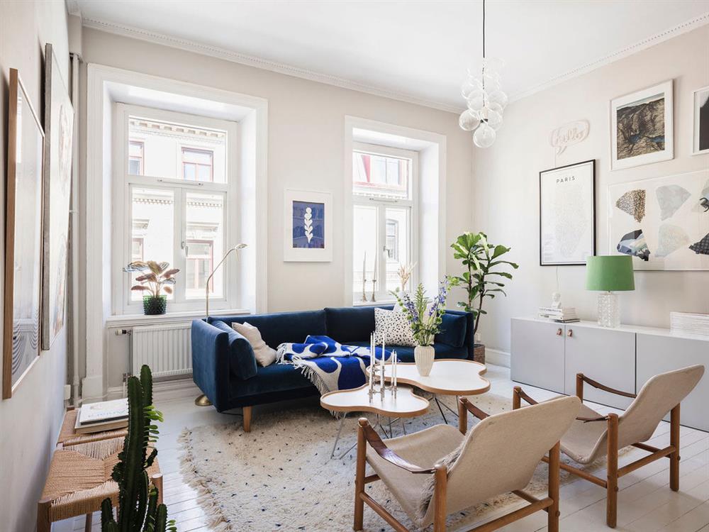 Căn hộ sáng sủa, hiện đại nhưng không kém phần trẻ trung, lối thiết kế khéo léo làm tươi mới bất cứ không gian nào-8