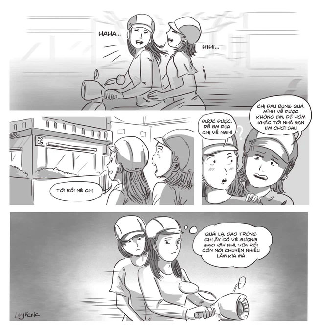 Rủ chị dâu tương lai đến nhà bạn tôi chơi, tới cổng chị kêu đau bụng đòi về, tôi choáng váng khi phát hiện bí mật đáng sợ phía sau-1