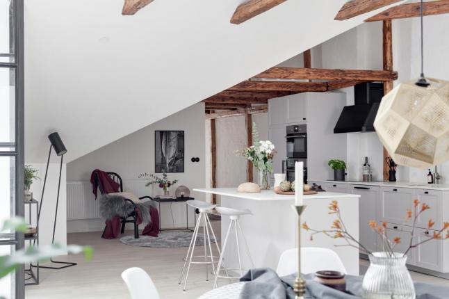 Căn hộ áp mái hiện đại với cách bài trí khéo léo, thông minh, mỗi khi đêm xuống như lột xác thành một không gian kỳ diệu-8