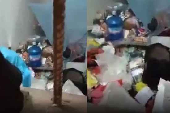 Đội phòng chống dịch Covid-19 phát hiện phòng trọ bẩn kinh hoàng của 1 nữ sinh, nhìn cảnh tượng bên trong mà phát sợ