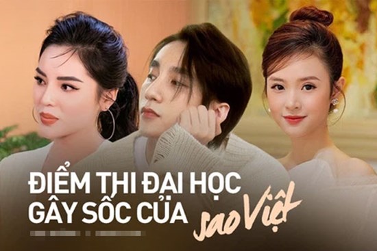 Điểm thi đại học của dàn sao Việt: Sơn Tùng M-TP thủ khoa, Tóc Tiên thủ khoa, riêng 1 Hoa hậu trung bình môn dưới 5 điểm