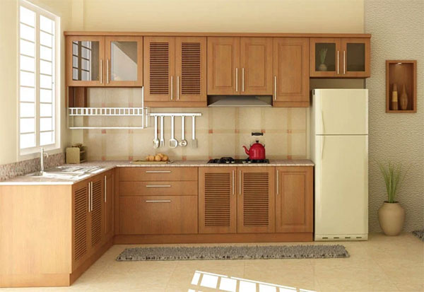 Bếp nhỏ cỡ nào mà thiết kế theo kiểu này cũng trở nên hoàn hảo với đầy đủ công năng sử dụng-2