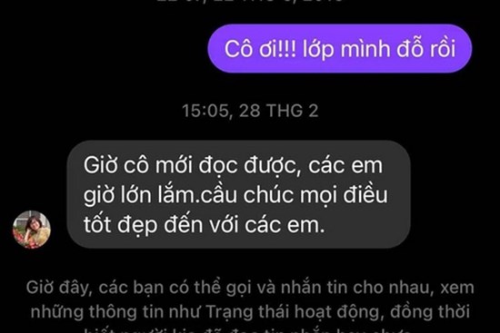Nhắn tin báo lớp thi đỗ nhưng cô giáo ngó lơ, 5 năm sau bất ngờ trả lời 1 dòng khiến nữ sinh phải thét lên 