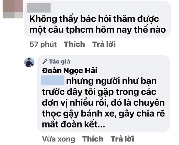 Bị mắng không hỏi Sài Gòn được một câu mà mải đi từ thiện, ông Đoàn Ngọc Hải liền đáp trả cực rắn-1