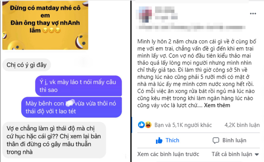 Không ưa em dâu, chị chồng đăng status dằn mặt, em trai nói đúng một câu nhưng ai nấy đều hả hê-1