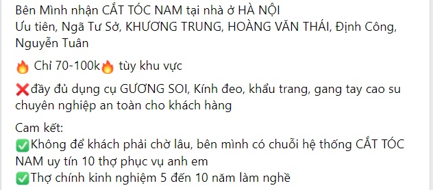 Dịch vụ cắt tóc về tận nhà hút khách trong mùa dịch-4