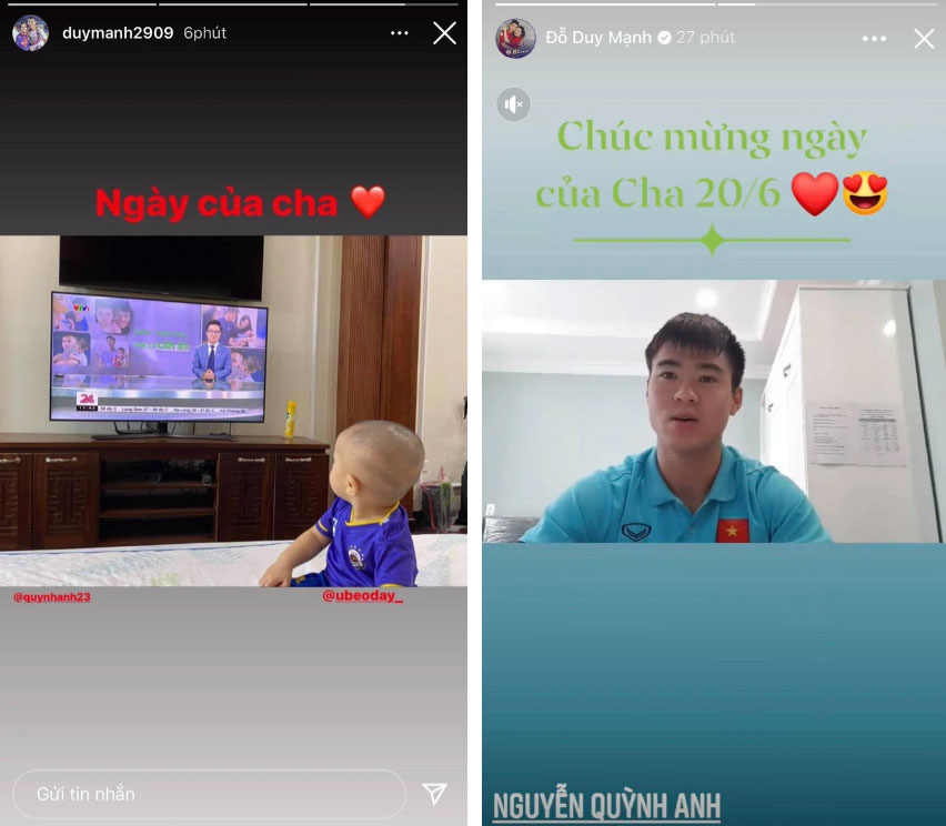 Ngày thứ 4 cách ly của ĐT Việt Nam: Dàn nam thần mở đại hội khoe múi sầu riêng, trai có vợ hướng về gia đình-12