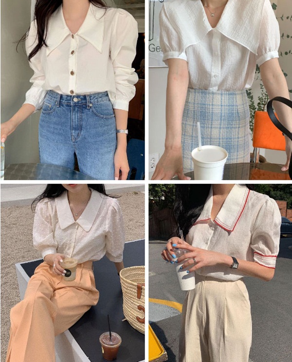 5 kiểu áo blouse trắng phủ sóng hè này: Diện lên auto sang chảnh, lên hình sống ảo đẹp mãn nhãn-2