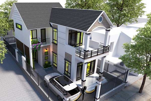 10 mẫu nhà ống 3 tầng đẹp hiện đại, không sợ lỗi mốt, cặp vợ chồng nào cũng mơ ước-10