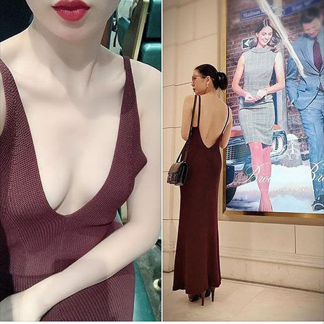 Lệ Quyên lại quên nội y, ngày càng táo bạo kể từ khi yêu trai đẹp trẻ hơn chục tuổi-3