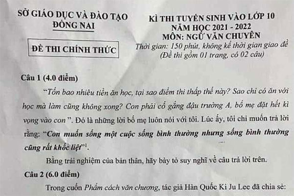 Mới: Trường đầu tiên ở Hà Nội công bố điểm chuẩn tuyển sinh lớp 10 năm học 2021-3