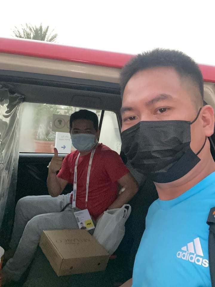 Phóng viên mắc Covid-19 khi đưa tin đội tuyển Việt Nam ở UAE vẫn phải thở oxy-2