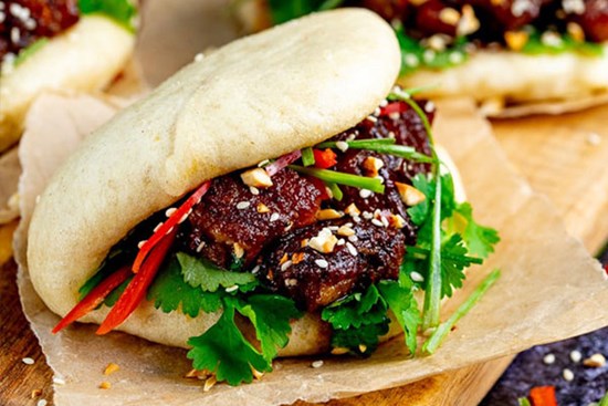 Công thức đơn giản làm bánh bao kẹp thịt kiểu Đài Loan