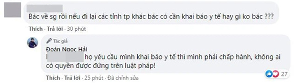 Ông Đoàn Ngọc Hải khoe đã về đến nhà ở Sài Gòn, bị bạn trêu già rồi liền đáp trả một câu làm ai cũng nể-4