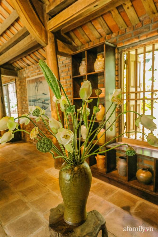Cuộc sống yên bình trong ngôi nhà nhỏ và khu vườn xanh mát bóng cây ở ngoại thành Hà Nội-26