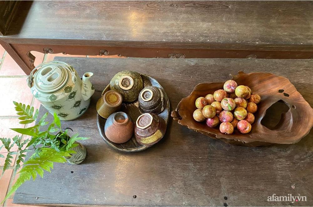 Cuộc sống yên bình trong ngôi nhà nhỏ và khu vườn xanh mát bóng cây ở ngoại thành Hà Nội-32