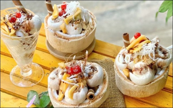 Nắng nóng làm&nbsp;kem dừa bằng whipping cream, béo mịn, thơm ngon, từ người lớn đến trẻ con đều chuộng-5