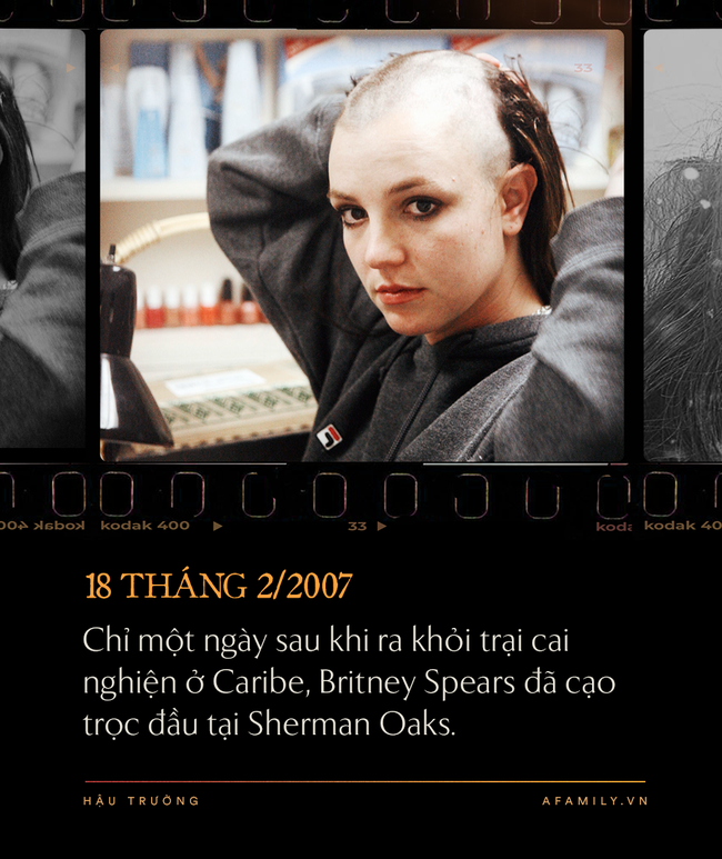 Nhìn lại cột mốc 2007 đen tối cùng cực trong cuộc đời công chúa nhạc Pop Britney Spears-2