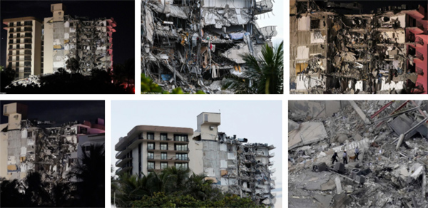 Khoảnh khắc tòa nhà 12 tầng ở Mỹ đổ sập, chớp mắt đã trở thành đống đổ nát, hồi hộp với công tác cứu hộ và lời kể của nhân chứng-3
