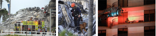 Khoảnh khắc tòa nhà 12 tầng ở Mỹ đổ sập, chớp mắt đã trở thành đống đổ nát, hồi hộp với công tác cứu hộ và lời kể của nhân chứng-4