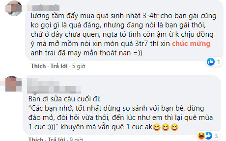 Sinh nhật em thích gì?” và câu trả lời đơn giản của bạn gái khiến thanh niên chạy mất dép khi tỏ tình sắp thành-3
