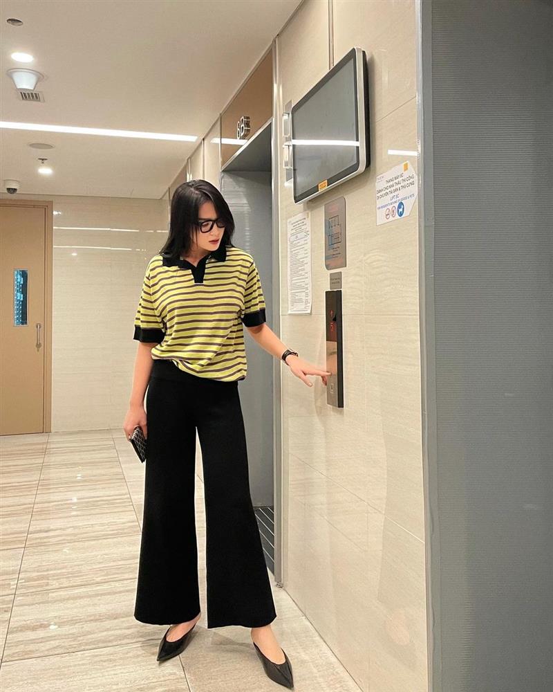 Kỳ Duyên đúng là thánh” chọn giày hack dáng khi toàn đi những đôi siêu kéo chân, lại dễ mix đồ-5